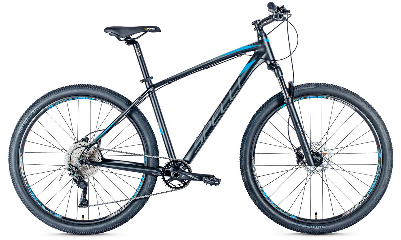 Фотография Велосипед Spelli SX-6900 PRO 27,5" (2020) 2020 Черно-синий 